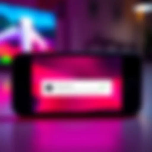 An iPhone showing a remote play app with connection errors