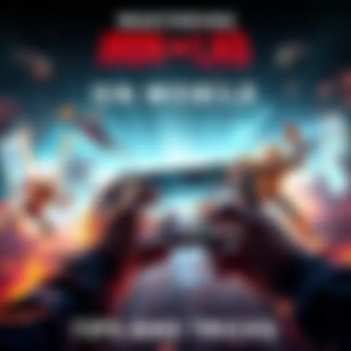 A player engaging with Iron Lad on a mobile device, showcasing intense gameplay and strategy planning.