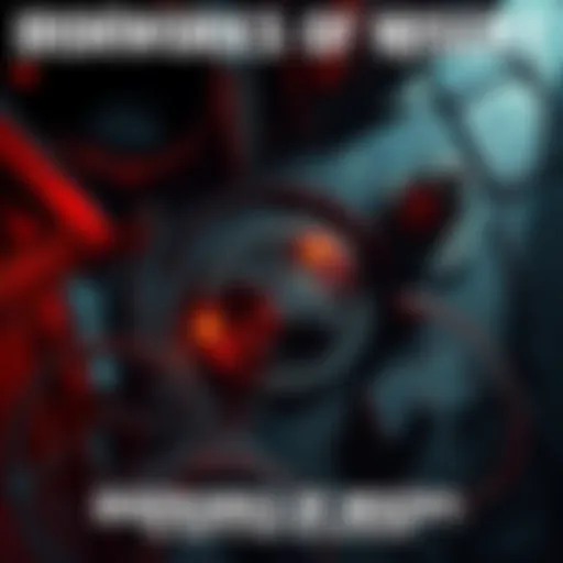 Ironworks of Misery Map Overview Aerial view of Ironworks of Misery map showing loops and pallets designed for gameplay, highlighting challenges for killers.