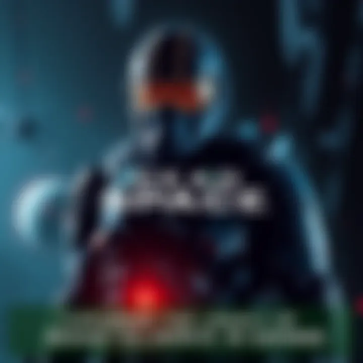 Isaac Clarke, the main character in Dead Space, wearing a futuristic spacesuit, surrounded by eerie space setting and horror elements.