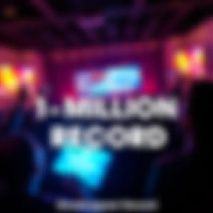 iShowSpeed celebrating a record-breaking moment with fans online, showing excitement and engagement during a live stream on YouTube