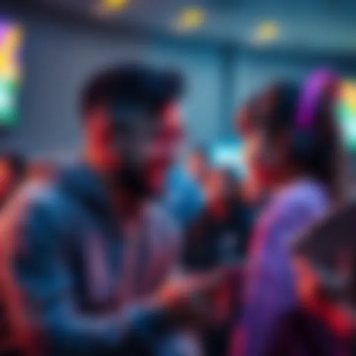 iShowSpeed Advises Young Fan iShowSpeed talking to a young girl, encouraging her to ask her parents for permission to watch his streams