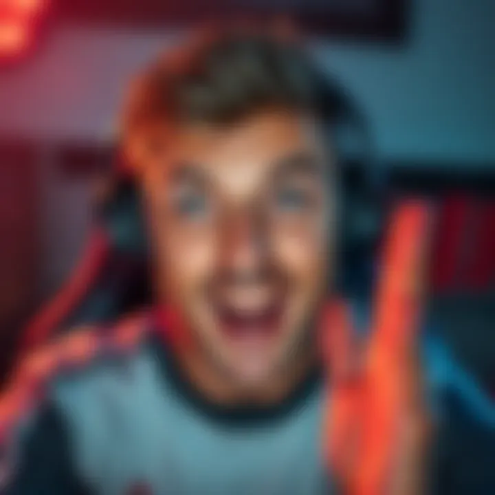IShowSpeed looking shocked while ending his stream after seeing a Ronaldo picture