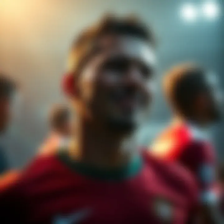 IShowSpeed showing deep emotions while crying after Portugal's World Cup exit, connecting with fans during the moment