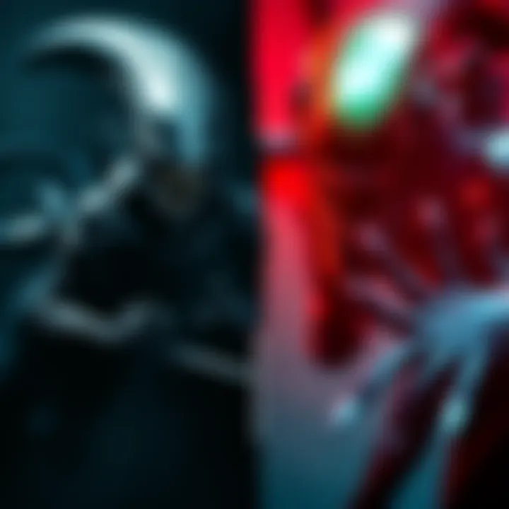 Isolation and Aliens Comparison A split screen showing gameplay from Isolation on one side and a scene from Aliens on the other, highlighting similarities in tension and character dynamics.