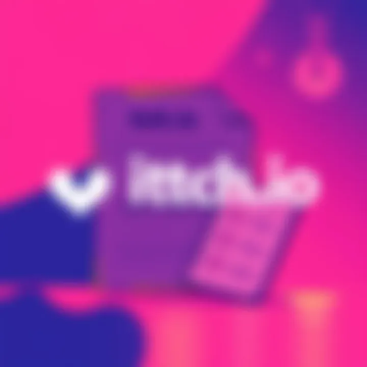 An illustration showing the Itch.io logo with a document and checklist symbolizing updated guidelines for adult content.
