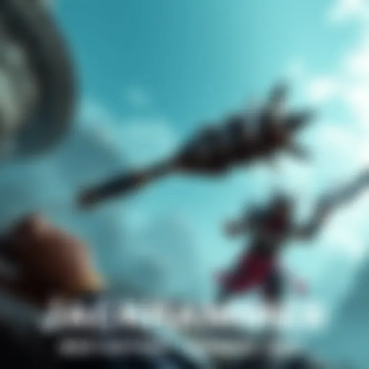 A two-handed Jackhammer weapon with a battering ram design and sharp spikes for attacking in a fantasy setting