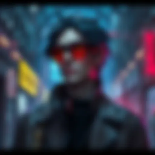Fan art depicting Jackie Wells, a character from Cyberpunk, showcasing his complex personality and style.