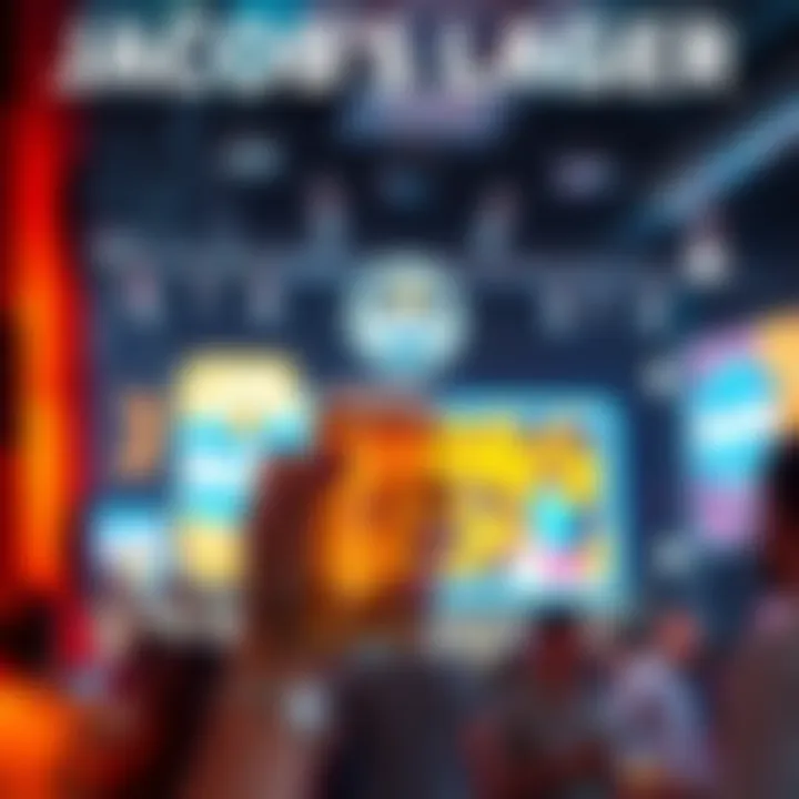 Team Bloober's clever marketing for Jacob's Lager with a vibrant beer display and engaging audience