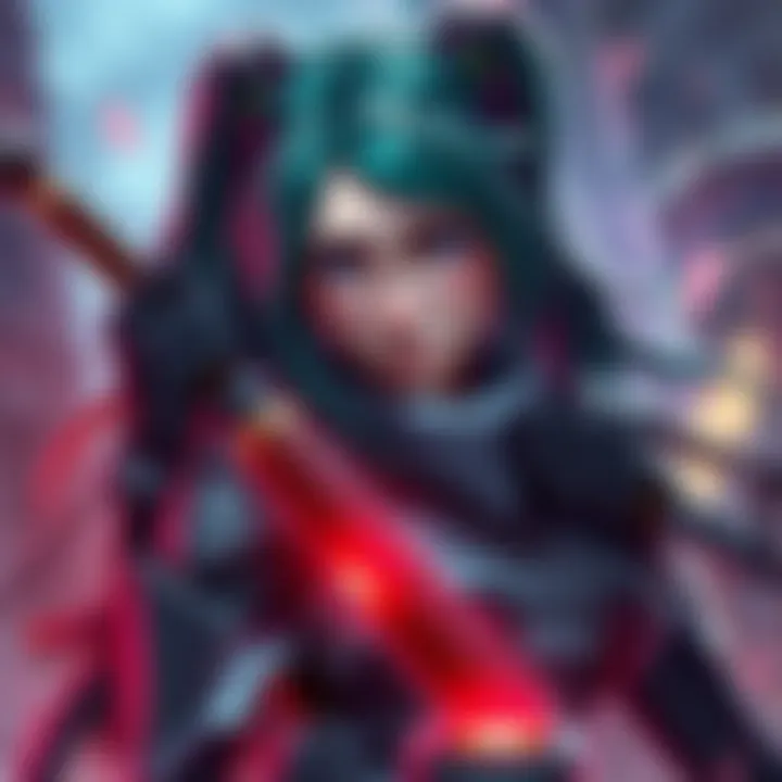 Jade holding her weapons, looking frustrated after a battle, showing her low damage output.