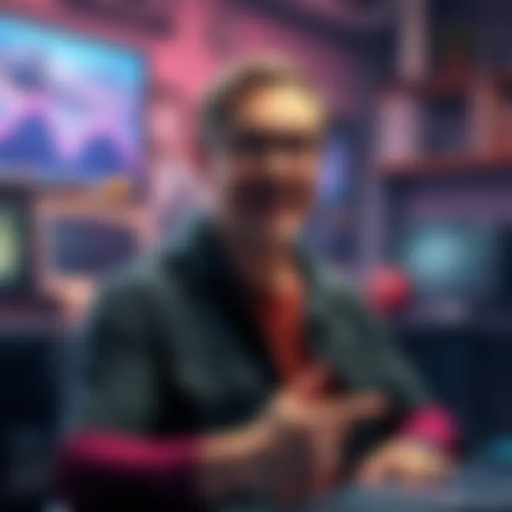 Jake Solomon at his studio, sharing news about its closure and showcasing art from a canceled life simulation game