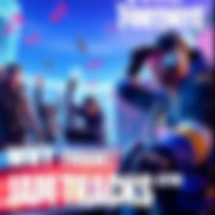 Jam Tracks in Fortnite Players enjoying Jam Tracks in Fortnite, celebrating a victory with emote syncing and music