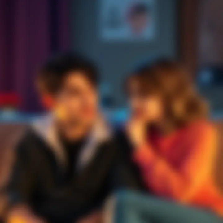 James and Laura sitting together with a thoughtful expression, hinting at their close relationship and the possibility of adoption