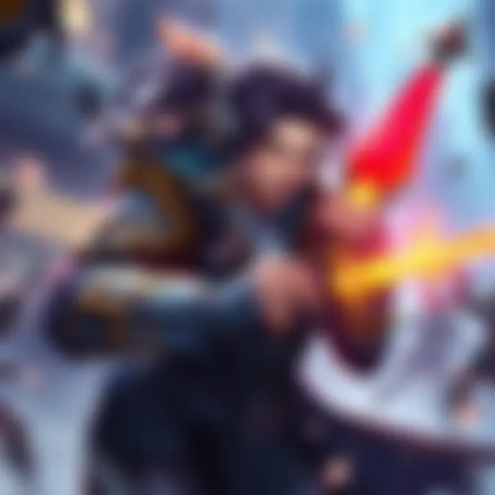 An illustration showing Jandice using the TimeWarped Commander for a powerful strategy in a gaming scene.