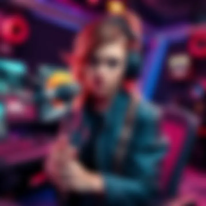 Jane Perry as Rogue Jane Perry showcases her raspy voice as Rogue in a gaming studio