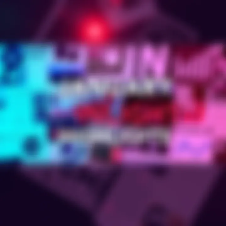 January News Highlights A collage of key events from January, featuring news articles, graphs, and headlines.