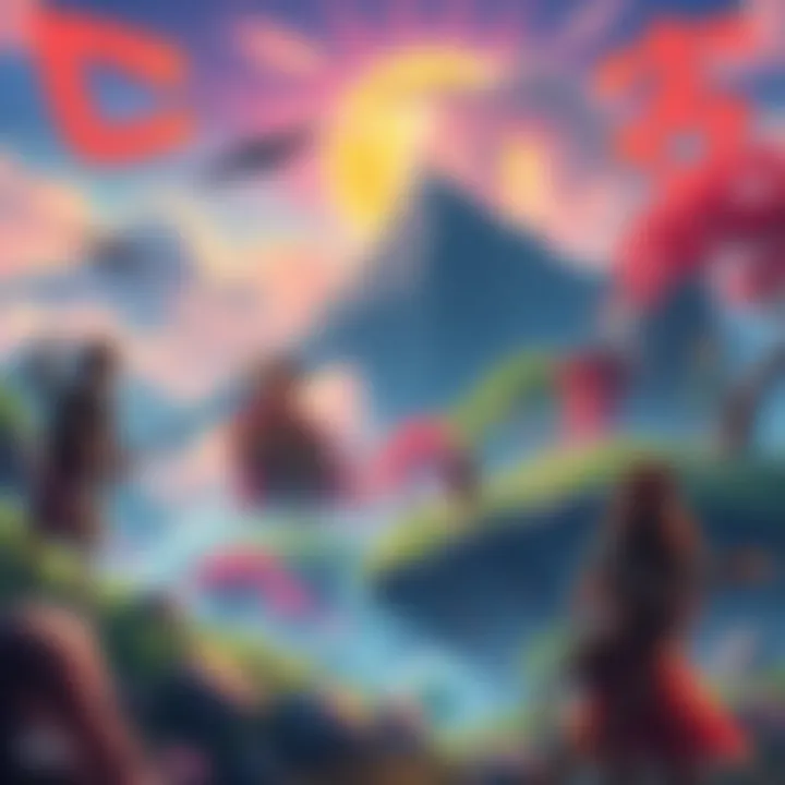 A vibrant scene from a Japanese RPG showcasing characters and landscapes, symbolizing new ideas for gaming remakes.