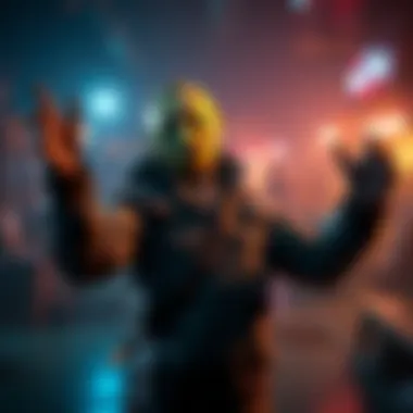 Character Jason with unusually long arms in a video game scene