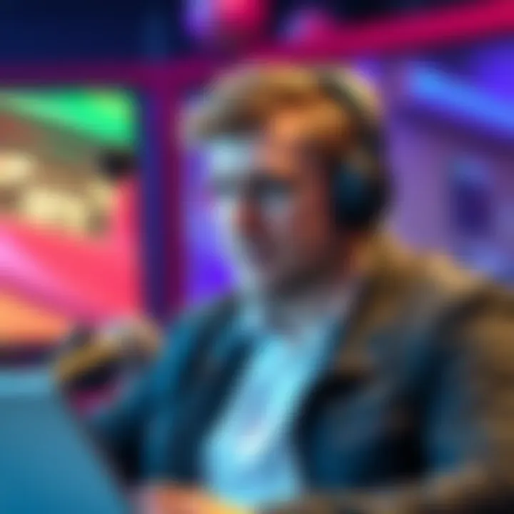 Jeff Gerstmann discussing gaming trends during an NPR interview