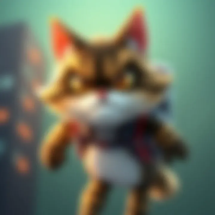 Jetpack Cat, a cartoon feline with a jetpack, shows frustration without a hissing sound effect, capturing the gameplay issue.