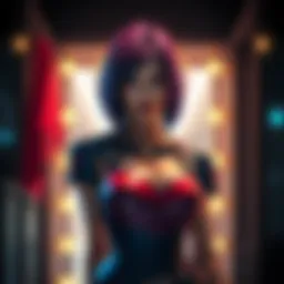 Jill Valentine Cosplay by Hokage Coser A detailed view of a person in a Jill Valentine costume, showcasing creativity and craftsmanship with striking visuals.