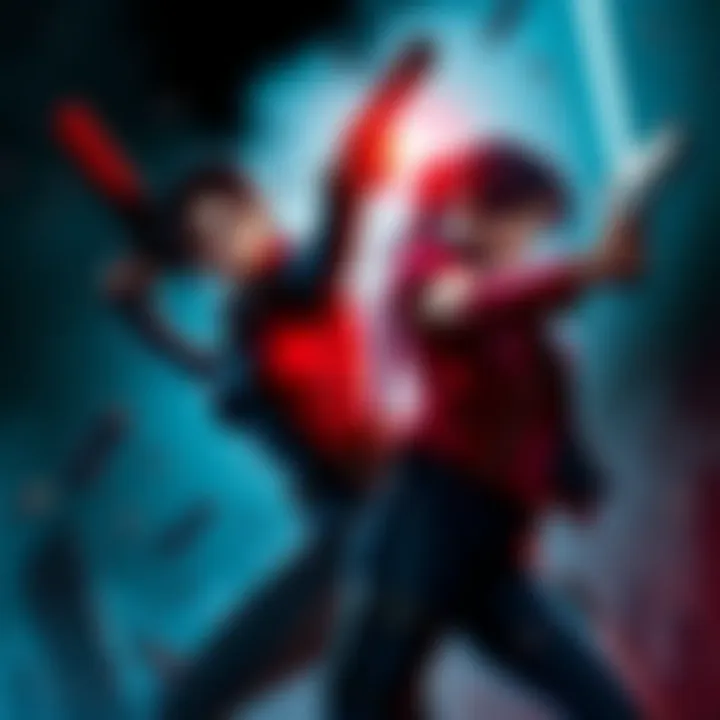 Jill Valentine and Ada Wong face off in a dynamic duel, showcasing their unique skills and styles in the Resident Evil series.