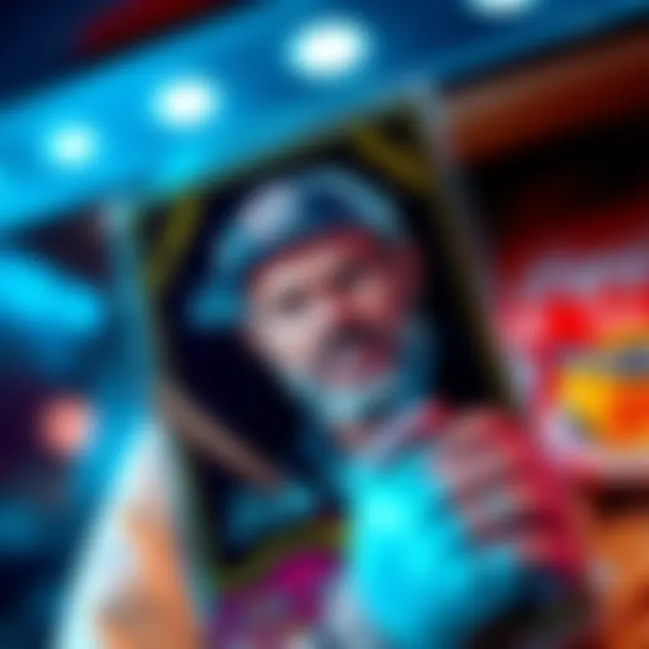 A close-up of Jim Hammond's card from the new variety pack, highlighting its unique design and features