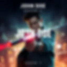 Promotional image for John Doe Season 3 featuring main character in action