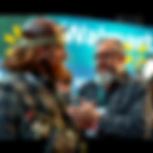 John Romero speaking about the influence of Wal-Mart on hunting games at a gaming event