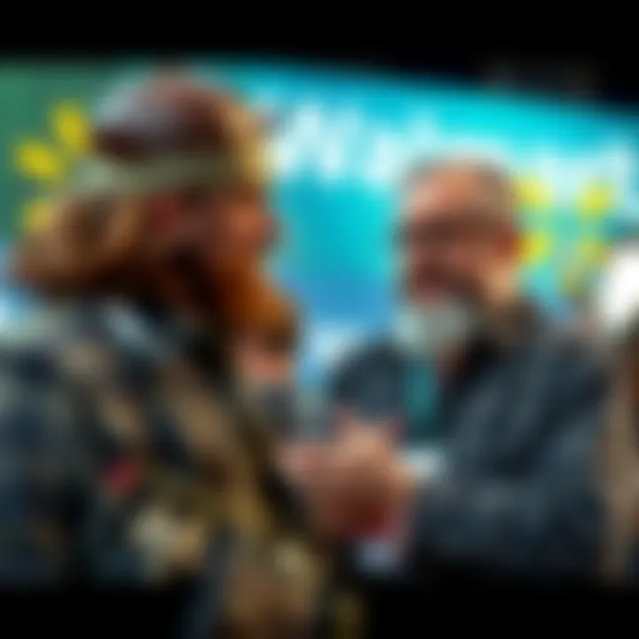 John Romero speaking about the influence of Wal-Mart on hunting games at a gaming event