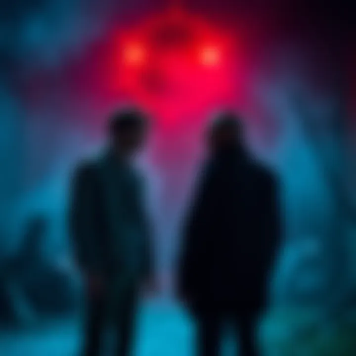 Johnny warns V about their fate Johnny and V stand in a dimly lit setting, expressing concern over their dangerous future. Tension fills the air as they discuss the possible consequences of inaction.