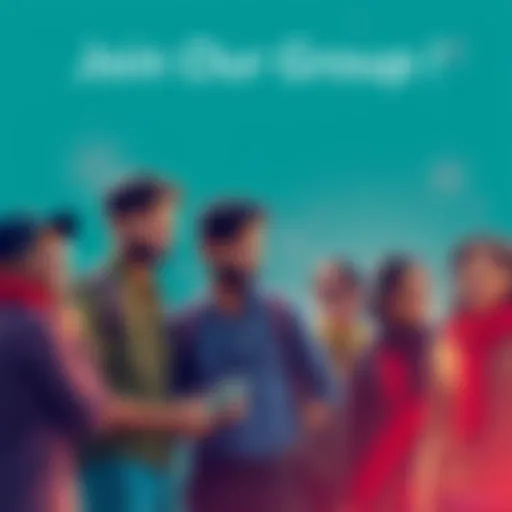 A group of diverse people in India gathering together, sharing ideas and collaborating, symbolizing teamwork and connection.