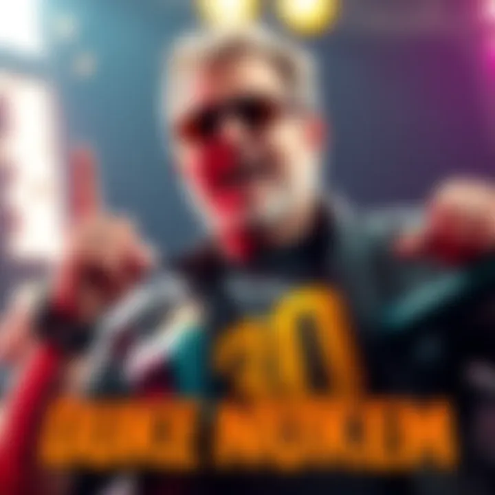 Jon St John expressing excitement for the 30th anniversary of Duke Nukem 3D with a celebratory pose