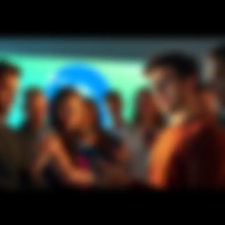 A group of people on their devices reacting to a post about juicers, showing strong emotions and engagement.