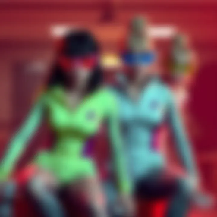 Progress on Juicy Tracksuit Mods Work in progress screenshot showing the new designs for the Four Daughters of Juicy tracksuit modifications.