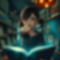 Juno starts her Villain Apprenticeship Juno, a young girl with dark clothing and a determined expression, explores her first day in a sinister-looking environment filled with villainous books and artifacts.