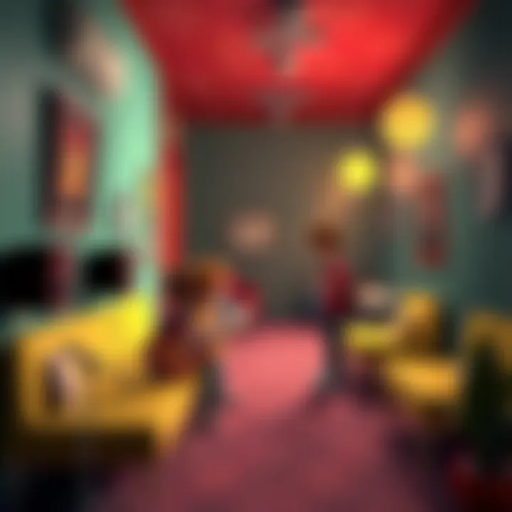 A colorful animatic scene inspired by the song from Juno, featuring simple tweening animation that highlights creativity and music.
