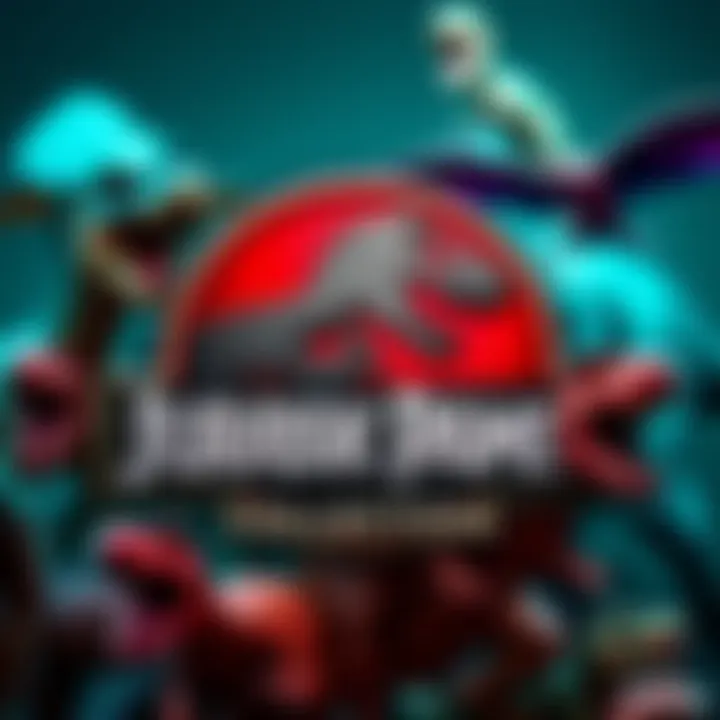 Cover image of Jurassic Park Classic Games Collection featuring iconic dinosaurs and game logo