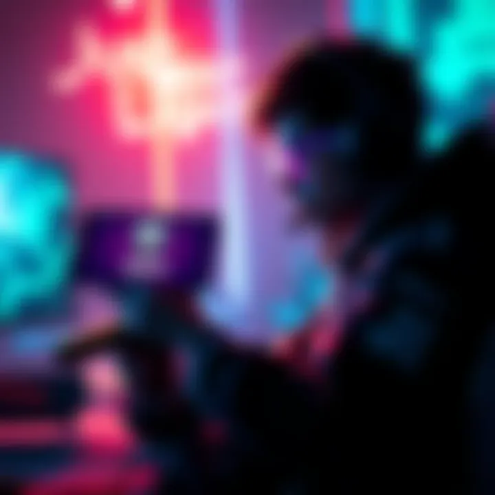 A gamer sharing an honest review of Just Beat Lightfall, showcasing gameplay and soundtrack experience.