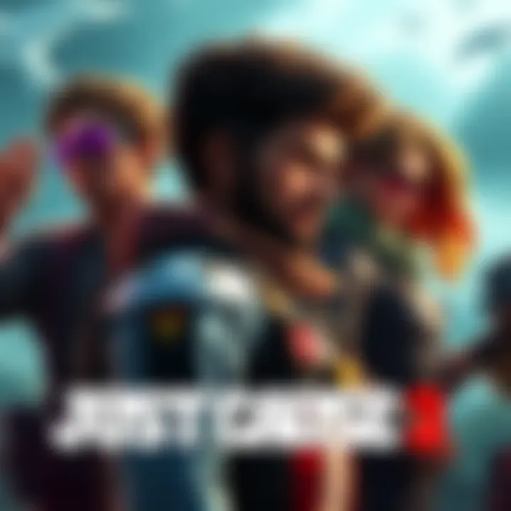 Rico Rodriguez and allies showcase their unique traits and abilities in Just Cause 3