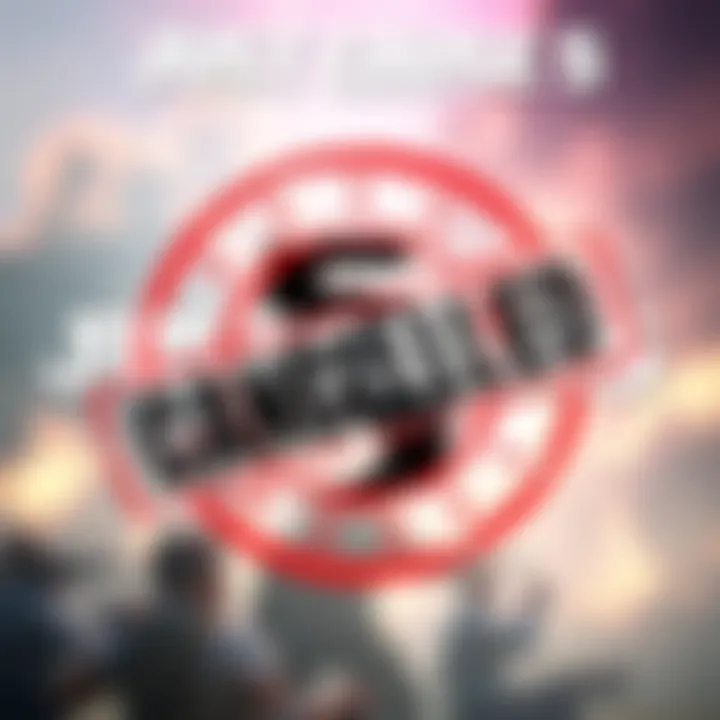 A graphic showing the Just Cause logo with a cancelled stamp overlay, conveying the news of its development cancellation.