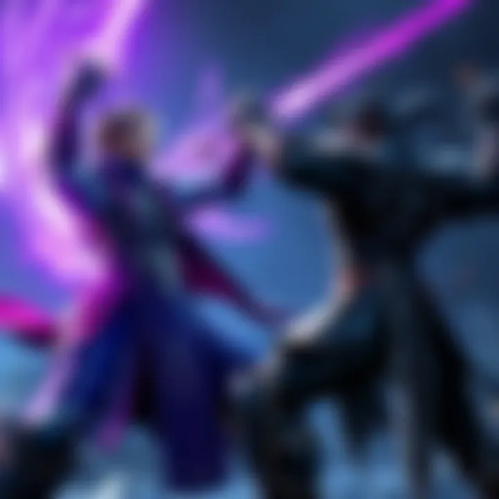 Kain and Raziel fighting in Soul Calibur, showcasing their unique combat styles and abilities.