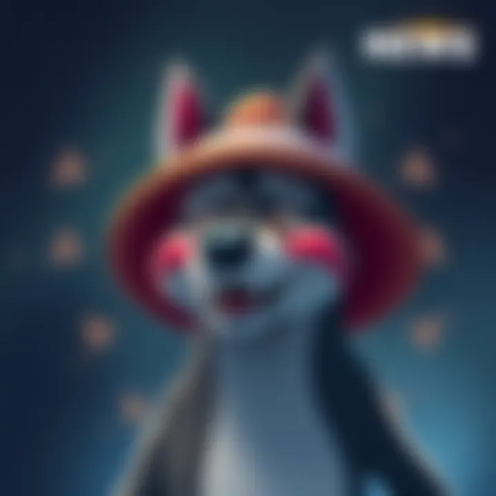 Kalymos with a stylish new hat, smiling happily