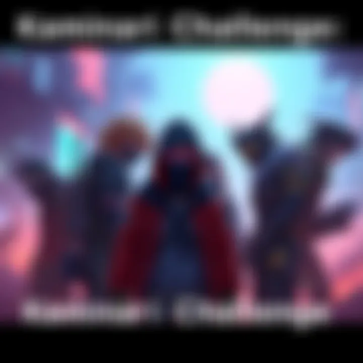 A group of players discussing the Kaminari Challenge with focus on the 8 kills requirement.