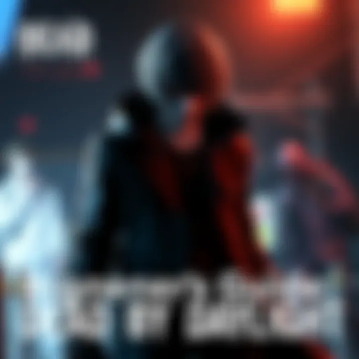 A character resembling Kaneki from Tokyo Ghoul, dressed in dark clothing, stalking survivors in an eerie game environment.