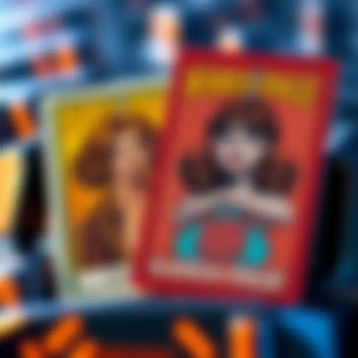 A close-up of the Karen Page variant card next to the standard card, showing their designs and colors, highlighting the surprise find in a collector's pack.