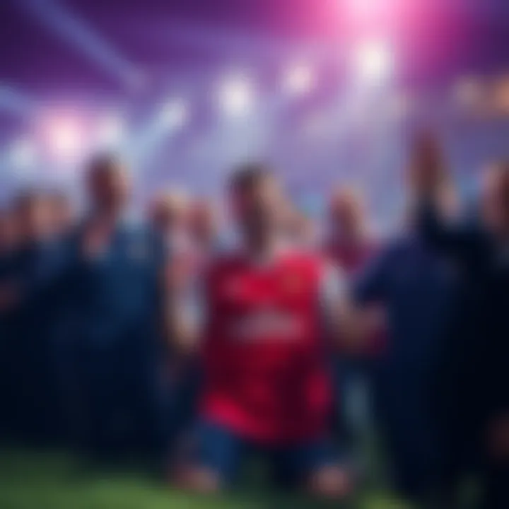 Karmine Corp celebrates the signing of a new player in a lively team event