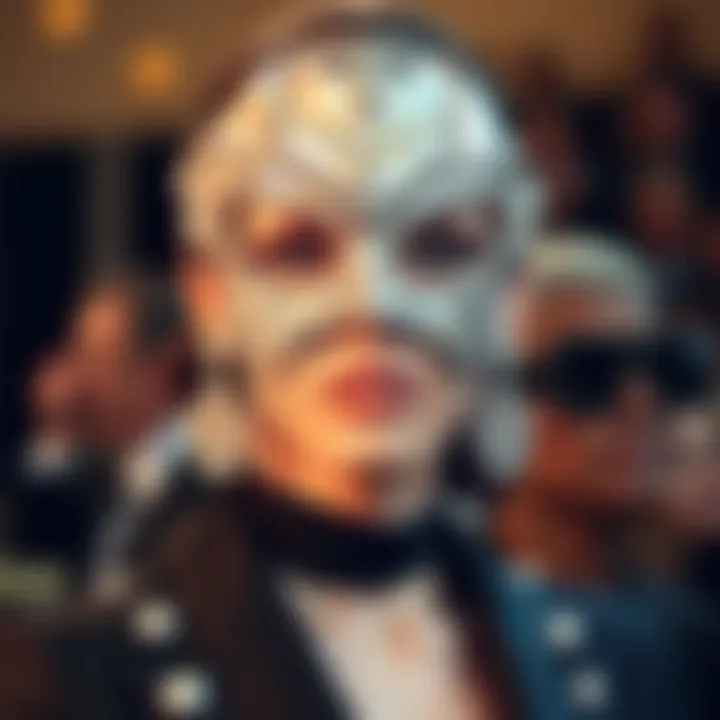 Katy Perry wears a striking Silver Tear Mask at the Met Gala, showcasing her unique fashion style.
