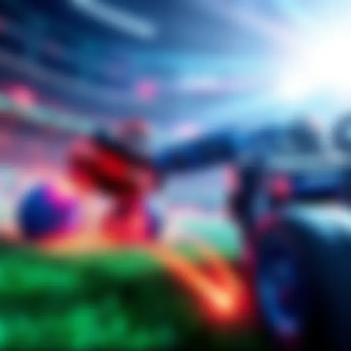 Intense Rocket League gameplay featuring KC and Twisted Minds battling for a playoff spot