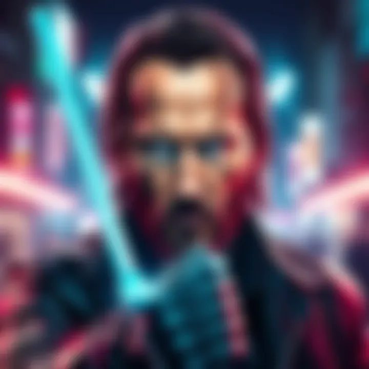 Keanu Reeves Intense Keanu Reeves Delivers Stellar Performance in Phantom Liberty : LevelUpTalk